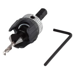 wolfcraft Pilot-/Versenkbohrer-Set Metall 2544000 