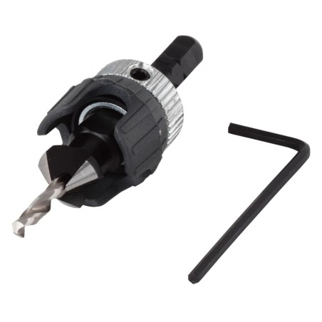 wolfcraft Pilot-/Versenkbohrer-Set Metall 2544000 