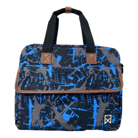 Willex Fahrradtasche Ice 19 L Blau und Schwarz