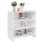 vidaXL Sideboard Weiß 70x40,5x75 cm Holzwerkstoff vidaXL Sideboard Weiß 70x40,5x75 cm Holzwerkstoff