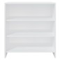 vidaXL Sideboard Weiß 70x40,5x75 cm Holzwerkstoff vidaXL Sideboard Weiß 70x40,5x75 cm Holzwerkstoff