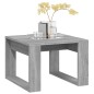 vidaXL Beistelltisch Grau Sonoma 50x50x35 cm Holzwerkstoff vidaXL Beistelltisch Grau Sonoma 50x50x35 cm Holzwerkstoff