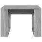 vidaXL Beistelltisch Grau Sonoma 50x50x35 cm Holzwerkstoff vidaXL Beistelltisch Grau Sonoma 50x50x35 cm Holzwerkstoff