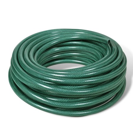 vidaXL PVC-Flexschlauch für Gartenbewässerung 1 Zoll 25 m Grün