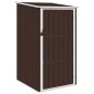 vidaXL Gerätehaus Braun 87x98x159 cm Verzinkter Stahl vidaXL Gerätehaus Braun 87x98x159 cm Verzinkter Stahl