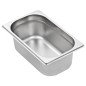 vidaXL Gastronormbehälter 8 Stk. GN 1/4 100 mm Edelstahl vidaXL Gastronormbehälter 8 Stk. GN 1/4 100 mm Edelstahl