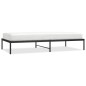 vidaXL Bettgestell Metall Schwarz 100x200 cm vidaXL Bettgestell Metall Schwarz 100x200 cm