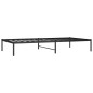 vidaXL Bettgestell Metall Schwarz 100x200 cm vidaXL Bettgestell Metall Schwarz 100x200 cm