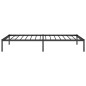 vidaXL Bettgestell Metall Schwarz 100x200 cm vidaXL Bettgestell Metall Schwarz 100x200 cm