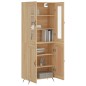 Highboard Sonoma-Eiche 69,5x34x180 cm Holzwerkstoff Highboard Sonoma-Eiche 69,5x34x180 cm Holzwerkstoff