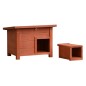 @Pet Igelhaus Holz Braun @Pet Igelhaus Holz Braun