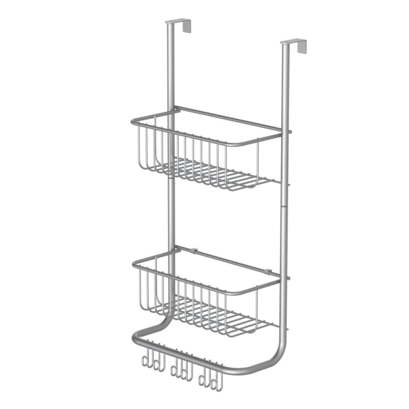 EISL Wandregal Silbern Matt 30,5x13x62 cm EISL Wandregal Silbern Matt 30,5x13x62 cm