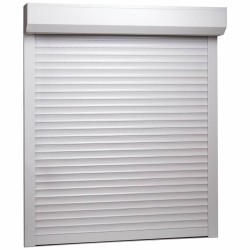 vidaXL Rollladen Aluminium 100x120 cm Weiß