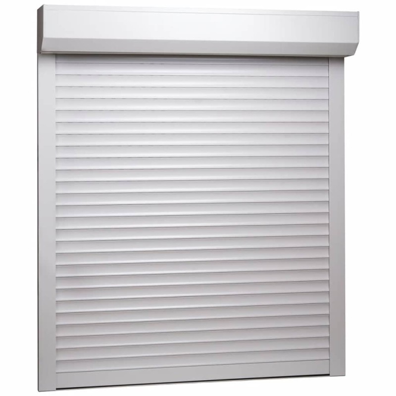 vidaXL Rollladen Aluminium 100x120 cm Weiß vidaXL Rollladen Aluminium 100x120 cm Weiß