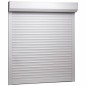 vidaXL Rollladen Aluminium 100x120 cm Weiß vidaXL Rollladen Aluminium 100x120 cm Weiß