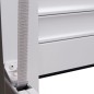 vidaXL Rollladen Aluminium 100x120 cm Weiß vidaXL Rollladen Aluminium 100x120 cm Weiß