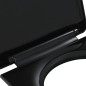 vidaXL Toilettensitz mit Absenkautomatik und Quick-Release Schwarz vidaXL Toilettensitz mit Absenkautomatik und Quick-Release Schwarz