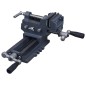 vidaXL Schraubstock Kreuztisch Handbetrieben 70 mm