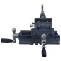vidaXL Schraubstock Kreuztisch Handbetrieben 70 mm