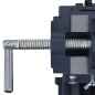 vidaXL Schraubstock Kreuztisch Handbetrieben 70 mm