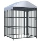 vidaXL Outdoor-Hundezwinger mit Überdachung 150 x 150 x 200 cm vidaXL Outdoor-Hundezwinger mit Überdachung 150 x 150 x 200 cm
