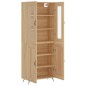 Highboard Sonoma-Eiche 69,5x34x180 cm Holzwerkstoff Highboard Sonoma-Eiche 69,5x34x180 cm Holzwerkstoff