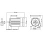vidaXL Einphasen-Elektromotor Aluminium 1,5 kW 2 PS 2-polig 2800 U/min vidaXL Einphasen-Elektromotor Aluminium 1,5 kW 2 PS 2-polig 2800 U/min