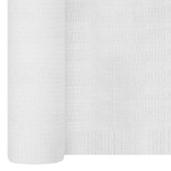 vidaXL Zaunblende Weiß 3,6x50 m HDPE 150 g/m²
