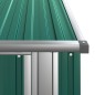 vidaXL Geräteschuppen Grün 118,5x97x209,5 cm Verzinkter Stahl vidaXL Geräteschuppen Grün 118,5x97x209,5 cm Verzinkter Stahl