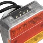 vidaXL Anhängerleuchten 2 Stk. Rot 10,5x7,5x10 cm 12V LED-Leuchtmittel vidaXL Anhängerleuchten 2 Stk. Rot 10,5x7,5x10 cm 12V LED-Leuchtmittel