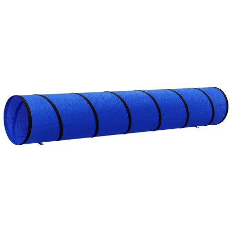 vidaXL Hundetunnel Blau Ø 50x300 cm Polyester