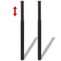 2 x Teleskopfuß Tischfuß Stützfuß Tischbein Schwarz 710 mm-1100 mm 2 x Teleskopfuß Tischfuß Stützfuß Tischbein Schwarz 710 mm-1100 mm