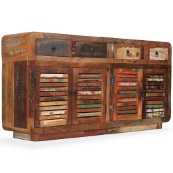 vidaXL Sideboard Altholz Massiv 150x35x75 cm