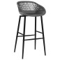 vidaXL Barhocker 2 Stk. Grau vidaXL Barhocker 2 Stk. Grau