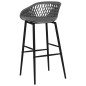 vidaXL Barhocker 2 Stk. Grau vidaXL Barhocker 2 Stk. Grau