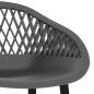 vidaXL Barhocker 2 Stk. Grau vidaXL Barhocker 2 Stk. Grau