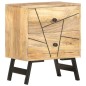vidaXL Nachttisch 40x30x50 cm Massivholz Mango vidaXL Nachttisch 40x30x50 cm Massivholz Mango