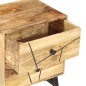 vidaXL Nachttisch 40x30x50 cm Massivholz Mango vidaXL Nachttisch 40x30x50 cm Massivholz Mango
