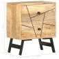 vidaXL Nachttisch 40x30x50 cm Massivholz Mango vidaXL Nachttisch 40x30x50 cm Massivholz Mango