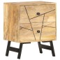 vidaXL Nachttisch 40x30x50 cm Massivholz Mango vidaXL Nachttisch 40x30x50 cm Massivholz Mango
