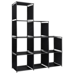 vidaXL Stufenregal 130×45×170 cm Stoff