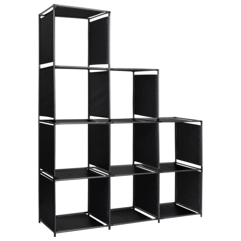 vidaXL Stufenregal 130×45×170 cm Stoff vidaXL Stufenregal 130×45×170 cm Stoff