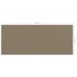 vidaXL Zeltteppich 250x600 cm Taupe vidaXL Zeltteppich 250x600 cm Taupe