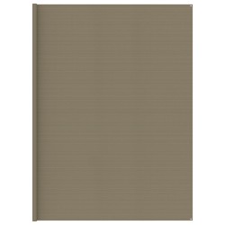 vidaXL Zeltteppich 400x400 cm Taupe