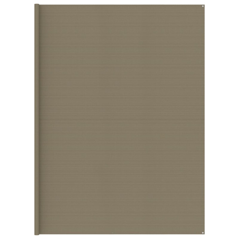vidaXL Zeltteppich 400x400 cm Taupe vidaXL Zeltteppich 400x400 cm Taupe