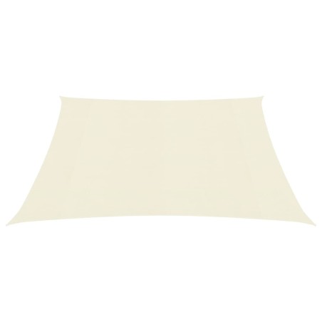 vidaXL Sonnensegel 160 g/m² Creme 2,5x2,5 m HDPE