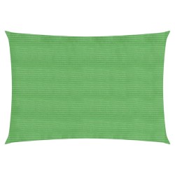 vidaXL Sonnensegel 160 g/m² Hellgrün 4x6 m HDPE