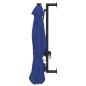 vidaXL Sonnenschirm Wandmontage mit LEDs Metallmast 300 cm Blau vidaXL Sonnenschirm Wandmontage mit LEDs Metallmast 300 cm Blau