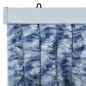 vidaXL Insektenschutz-Vorhang Blau und Weiß 56x200 cm Chenille vidaXL Insektenschutz-Vorhang Blau und Weiß 56x200 cm Chenille