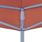 vidaXL Partyzelt-Dach 6x3 m Terrakotta-Rot 270 g/m² vidaXL Partyzelt-Dach 6x3 m Terrakotta-Rot 270 g/m²